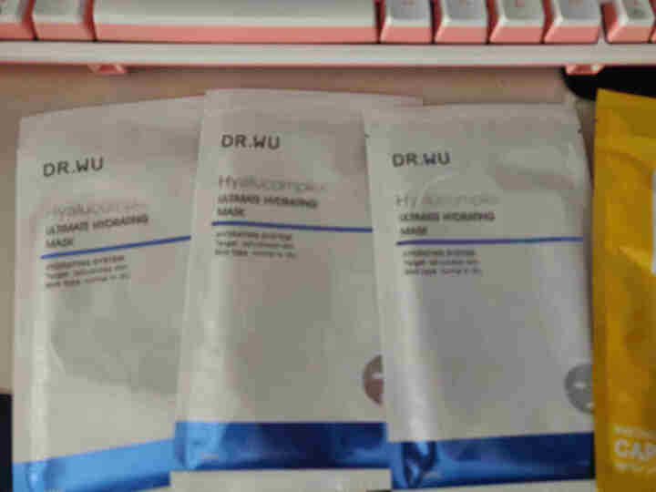 DR.WU达尔肤玻尿酸面膜3片敏感肌可用保湿补水滋润肌肤 3片怎么样，好用吗，口碑，心得，评价，试用报告,第4张