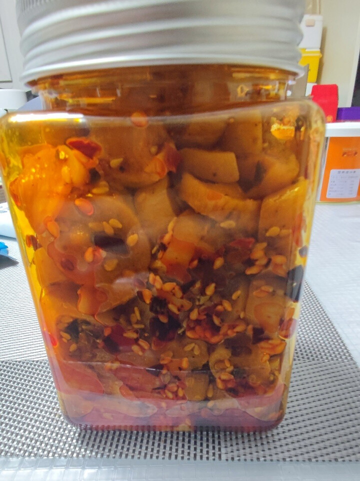 黄大嫂麻辣味萝卜干香辣红油350g瓶装酱菜干脆香干下饭菜夹馍拌面早餐 红油飘香萝卜干350g怎么样，好用吗，口碑，心得，评价，试用报告,第5张