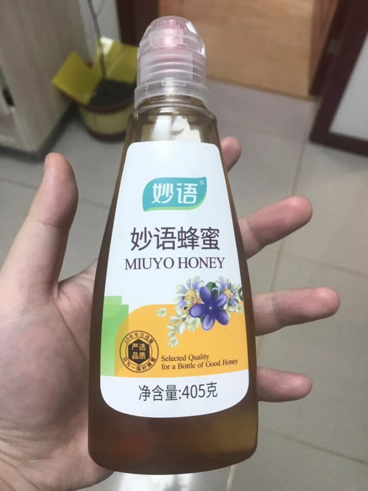 妙语（MiuYo）纯净天然农家自产土取蜂蜜 405g*1瓶怎么样，好用吗，口碑，心得，评价，试用报告,第2张