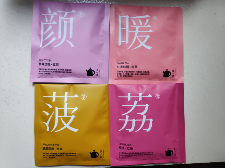 茶小壶 粉BUFF红茶 4口味花果茶红茶组合茶 单盒装12袋怎么样，好用吗，口碑，心得，评价，试用报告,第4张