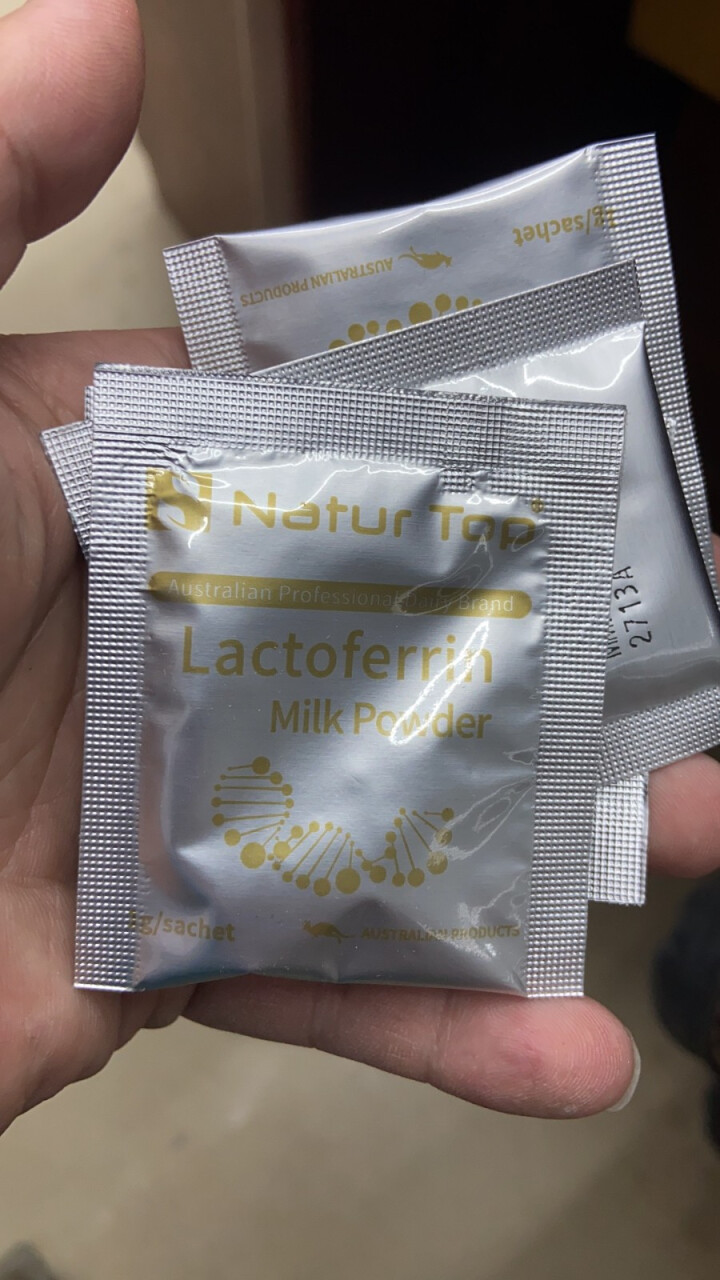 Natur Top诺崔特乳铁蛋白粉澳洲进口婴幼儿童双低聚乳清免疫 6小袋装【日期新鲜】怎么样，好用吗，口碑，心得，评价，试用报告,第3张