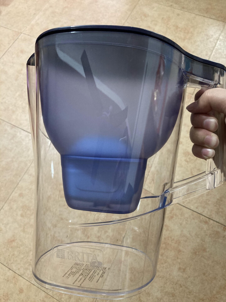 碧然德（BRITA）环保版过滤净水器 家用滤水壶 净水壶Aluna光汐系列 3.5L(蓝)+去水垢专家版滤芯 3枚装怎么样，好用吗，口碑，心得，评价，试用报告,第3张