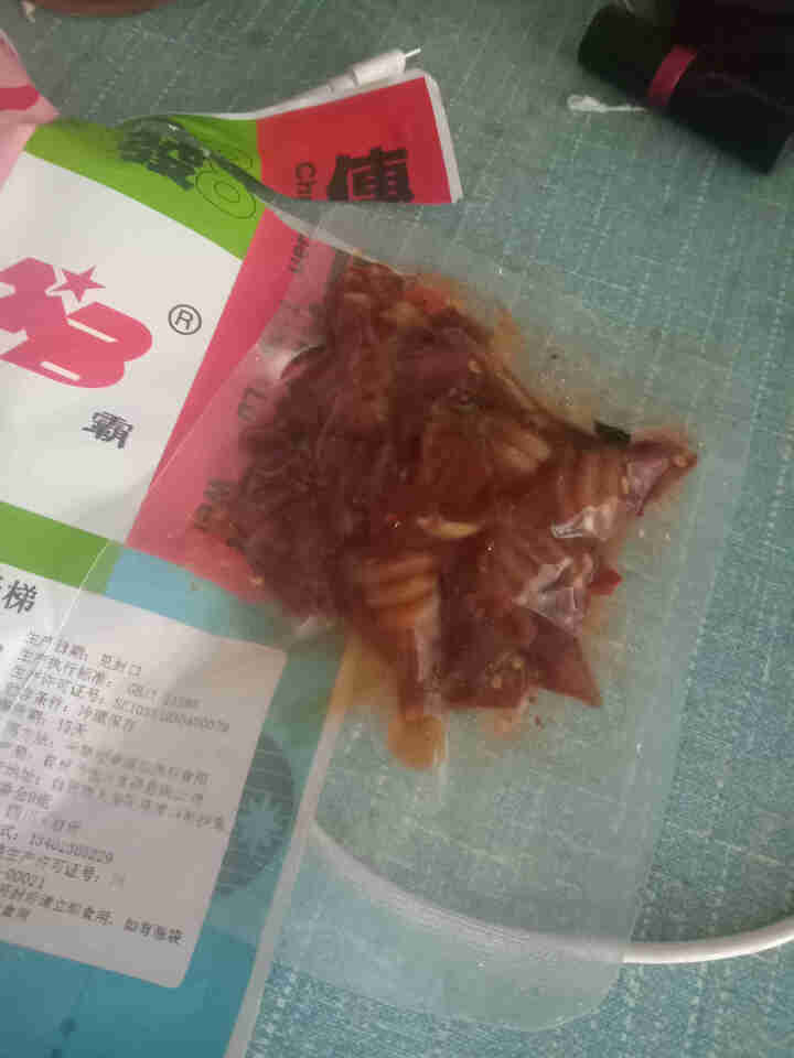 谢霸 麻辣猪天梯100g 即食熟食猪牙梗肉麻辣猪天堂卤味肉类零食自贡特色冷吃 麻辣猪天梯100g怎么样，好用吗，口碑，心得，评价，试用报告,第3张