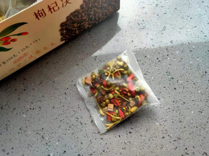 菊花决明子茶枸杞金银花牛蒡根茶 熬夜茶袋泡茶 一盒装怎么样，好用吗，口碑，心得，评价，试用报告,第3张