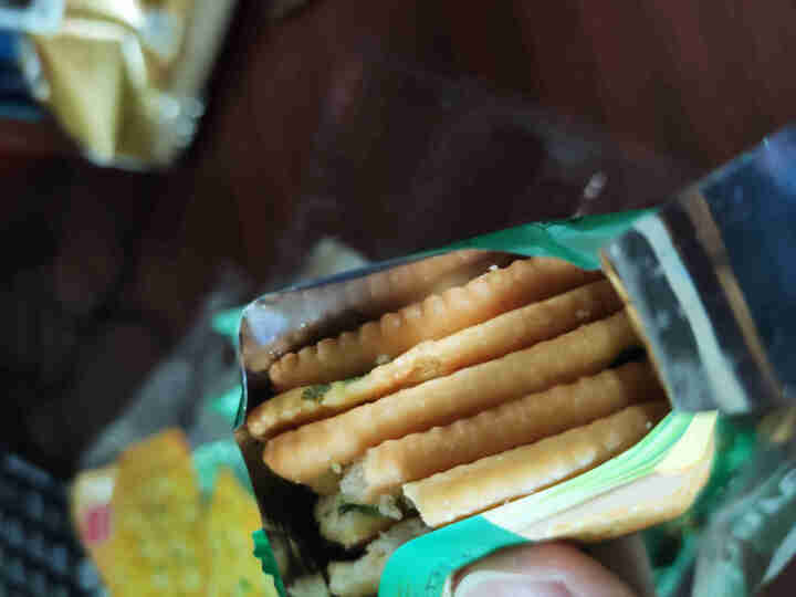 百荣乳酪味韧性饼干300g小零食独立小包早餐零食品休闲小吃早餐 青葱味怎么样，好用吗，口碑，心得，评价，试用报告,第5张