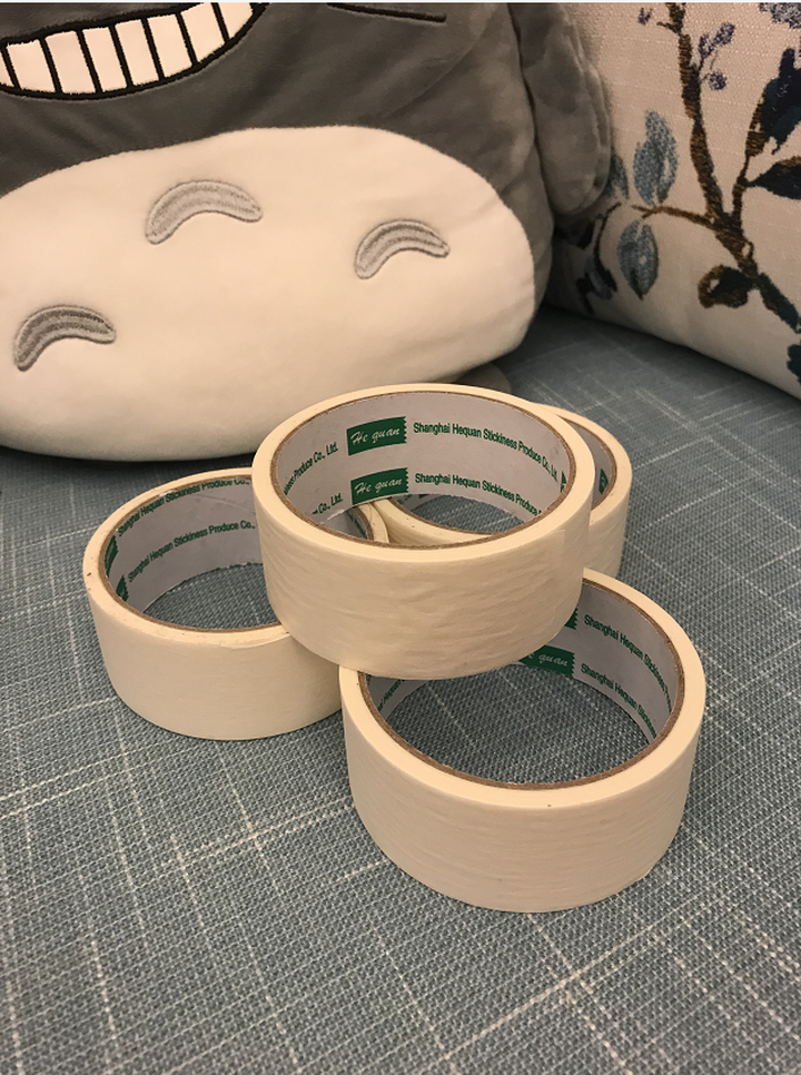 u 美纹纸胶带diy手工胶带 多个规格 喷漆遮蔽纸胶带分色胶美术美缝