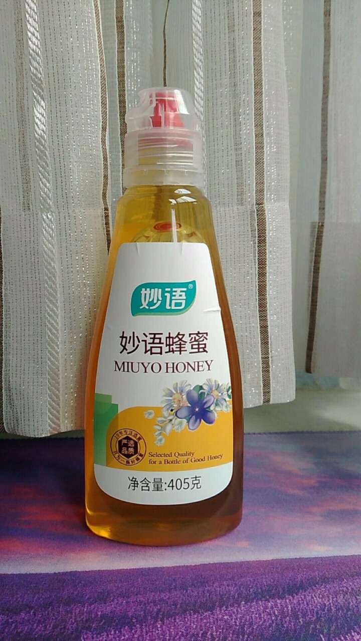 妙语（MiuYo）纯净天然农家自产土取蜂蜜 405g*1瓶怎么样，好用吗，口碑，心得，评价，试用报告,第2张