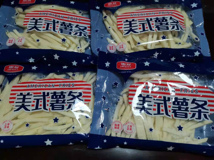 惠发美式薯条250g*4袋冷冻薯条油炸小吃方便速食牛排方便面食搭档半成品菜 惠发美式薯条250g*4袋怎么样，好用吗，口碑，心得，评价，试用报告,第4张