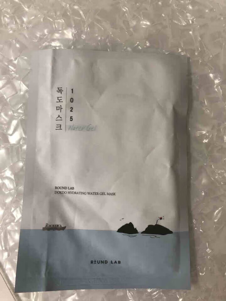 韩国进口ROUND LAB独岛面膜补水保湿收缩毛孔提镇静舒缓肌肤修护柔恩莱敏感肌可用男女学生 独岛面膜一片体验装怎么样，好用吗，口碑，心得，评价，试用报告,第3张