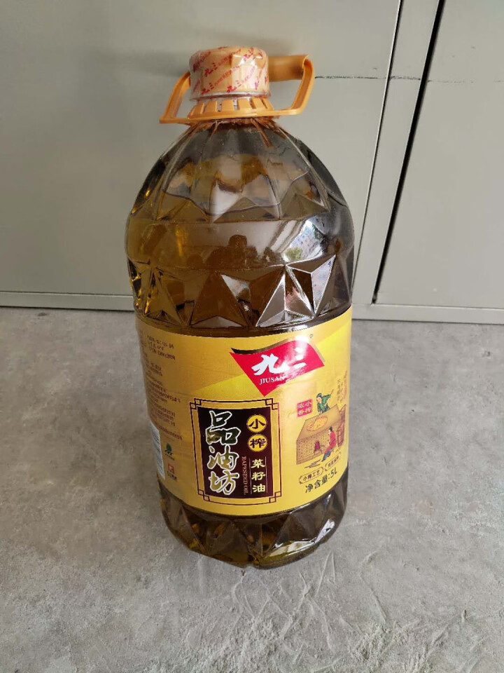 九三 品油坊 非转基因 小榨 菜籽油 5L 物理压榨食用油怎么样，好用吗，口碑，心得，评价，试用报告,第4张