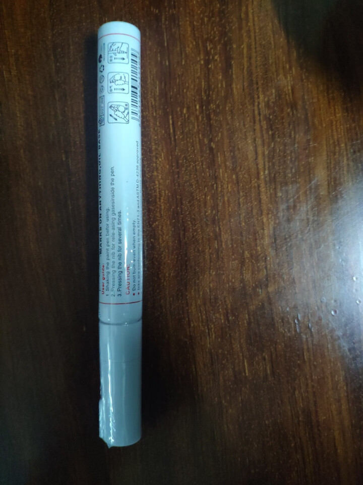 广纳SP110油漆笔12色轮胎补汽车漆笔DIY相册黑卡涂鸦上色笔金银签到笔高光白色记号笔清明碑文笔 白色怎么样，好用吗，口碑，心得，评价，试用报告,第2张