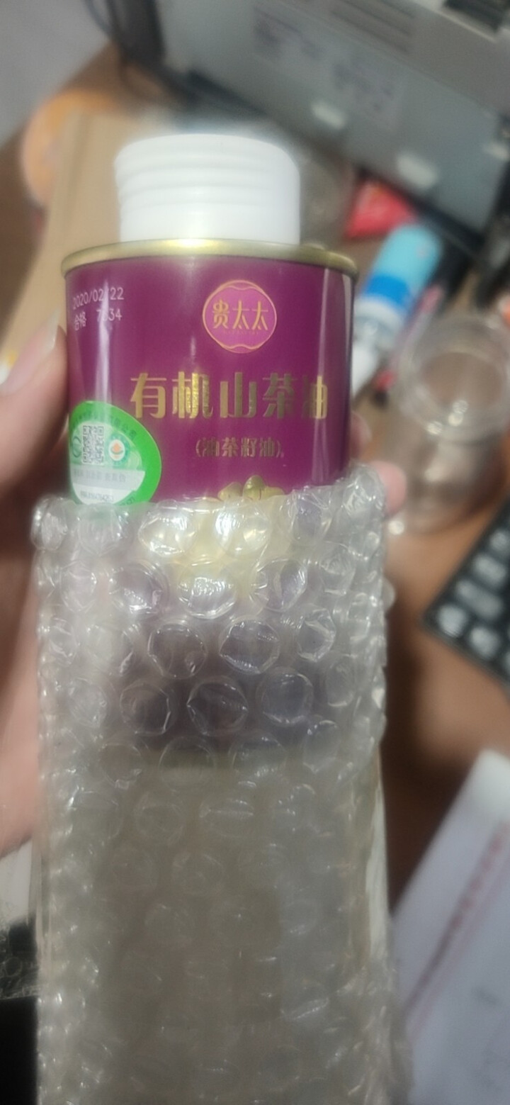 贵太太 山茶油 有机茶籽油物理压榨茶籽食用油 150ml山茶油怎么样，好用吗，口碑，心得，评价，试用报告,第4张