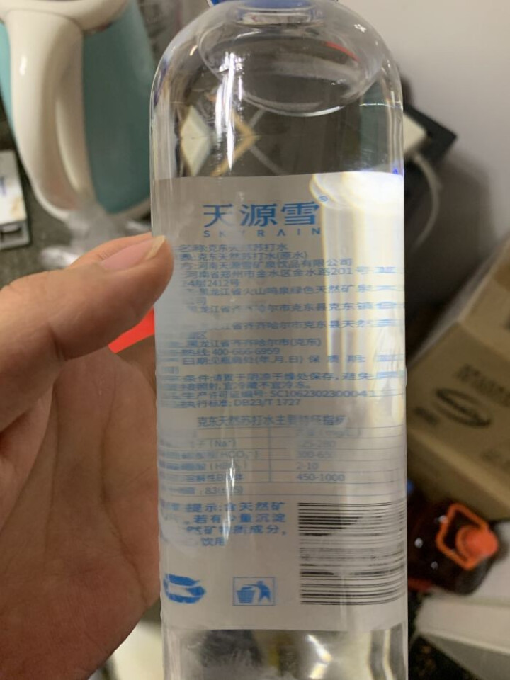 天源雪 克东苏打水 无糖无汽 尿酸高饮用苏打弱碱水 备孕饮用水 470ML*15怎么样，好用吗，口碑，心得，评价，试用报告,第3张