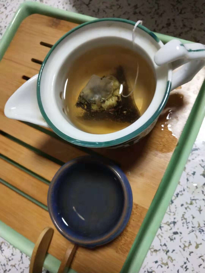 中茶清茶菊花普洱茶 茶叶袋泡花草茶10包一盒25g 菊花普洱试用装(1袋)怎么样，好用吗，口碑，心得，评价，试用报告,第4张