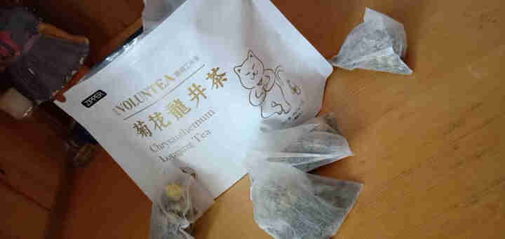 小茶犊 菊花龙井 菊花茶  袋泡茶36g（3gx12泡）怎么样，好用吗，口碑，心得，评价，试用报告,第4张