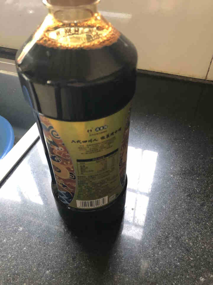 中坝酱油 皇逗逗黄豆酱油1.08L 中华老字号 单瓶装怎么样，好用吗，口碑，心得，评价，试用报告,第4张