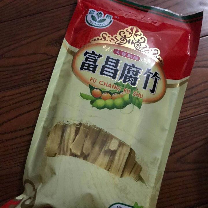 富昌  腐竹纯手工腐竹黄豆腐皮干货 腐竹皮 腐竹丝 腐竹段  凉拌腐竹 干腐竹 南北干货 腐竹250g*1袋怎么样，好用吗，口碑，心得，评价，试用报告,第2张