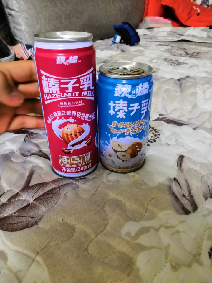 魏榛榛子乳植物蛋白饮料 醇香240ml*1+柔香180ml*1试用装怎么样，好用吗，口碑，心得，评价，试用报告,第2张