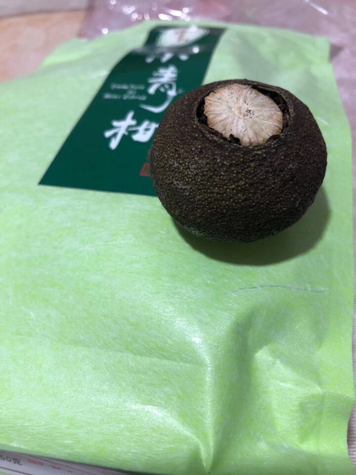 吉妮 新会小青柑熟普洱茶 广东特产陈皮普洱熟茶 水果茶 家庭会议节日办公用品 茶叶袋装250克怎么样，好用吗，口碑，心得，评价，试用报告,第4张