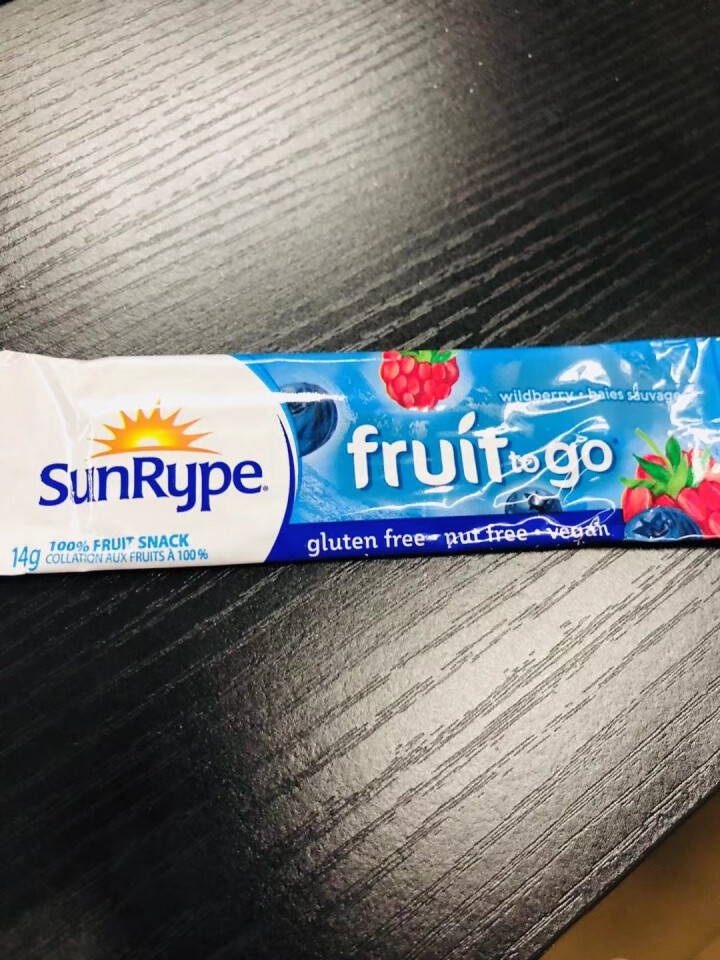 SunRype 加拿大水果条桑莱普果丹皮vc草莓混合水果72条素食宝宝零食辅食fruit to go 14g试用装怎么样，好用吗，口碑，心得，评价，试用报告,第4张