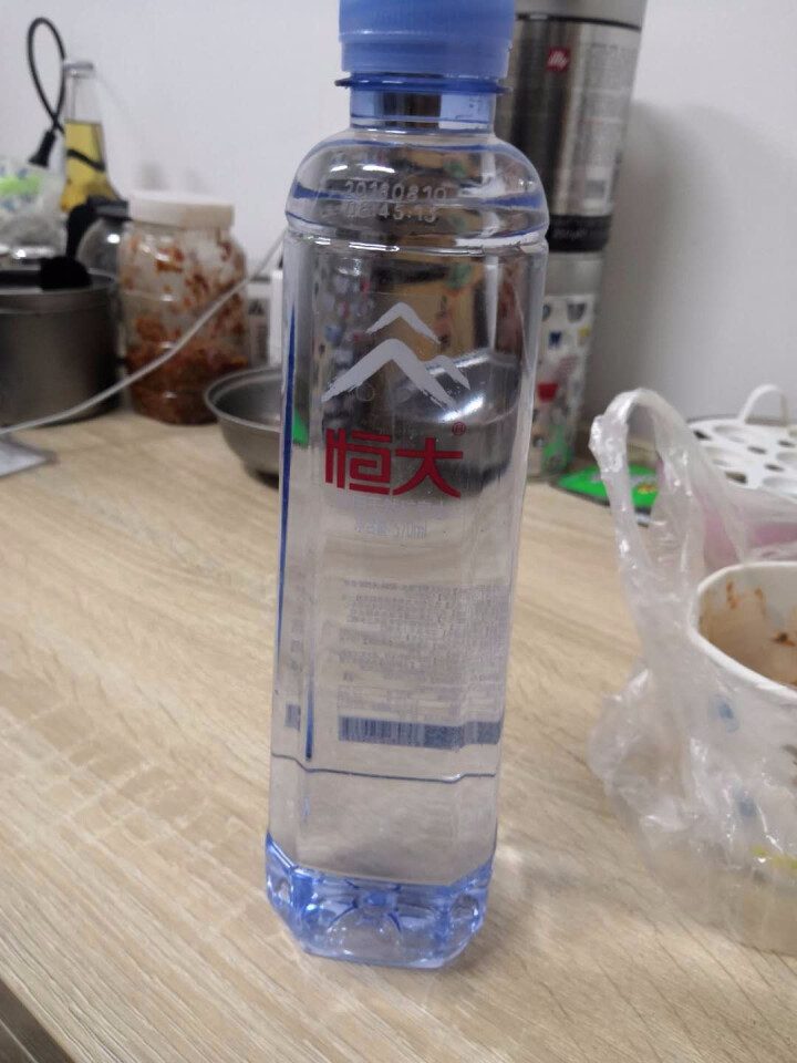 恒大 天然矿泉水 饮用水 瓶装水 非纯净水商务用水 570ml*1瓶（样品不售卖）怎么样，好用吗，口碑，心得，评价，试用报告,第3张