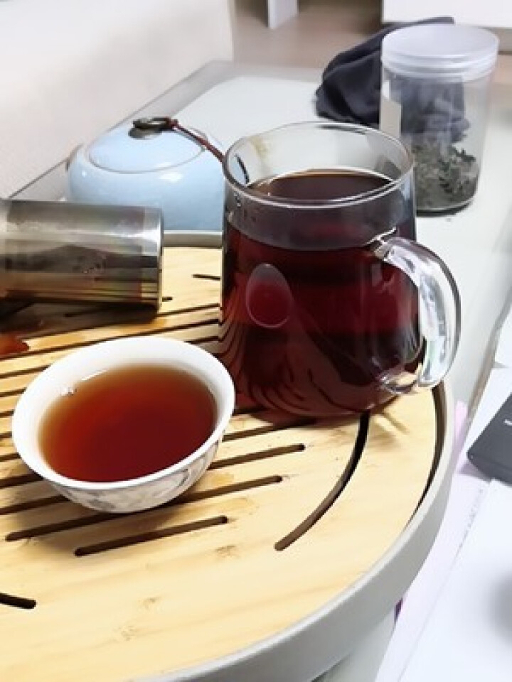 [官方旗舰店] 行吉茶业 小土司 品鉴装  便携 普洱茶熟茶 普洱茶饼茶 云南七子饼茶 5克*4片 小土司品鉴装 20克/盒怎么样，好用吗，口碑，心得，评价，试,第3张