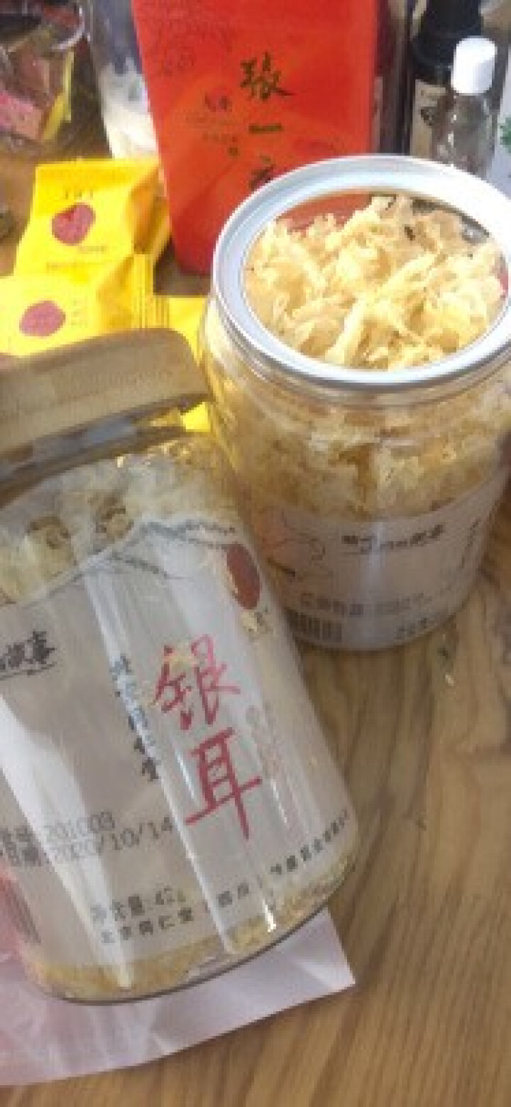 北京同仁堂银耳42克 通江县银耳 四川通江椴木银耳正品 白木耳雪儿干货怎么样，好用吗，口碑，心得，评价，试用报告,第3张