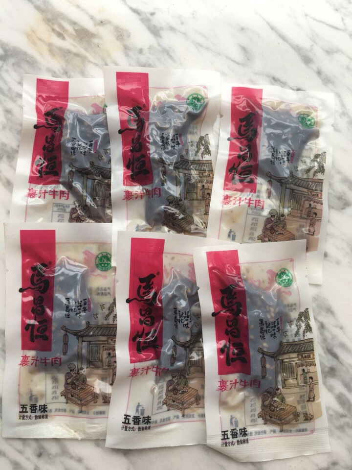 马昌恒 裹汁牛肉85g休闲食品肉干肉脯四川特产 果汁牛肉 独立小包装 裹汁牛肉85g五香味怎么样，好用吗，口碑，心得，评价，试用报告,第3张