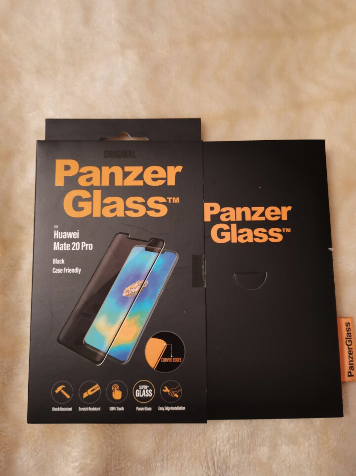 panzerglass适配华为P40/p30/mate30钢化膜华为p40pro钢化膜全屏覆盖手机膜 Mate20 Pro【装甲级防爆】高清*防指纹怎么样，好用,第4张