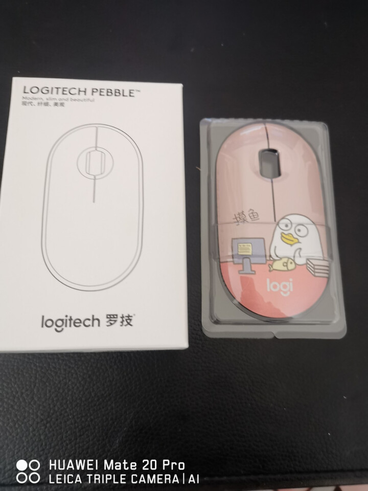 罗技（Logitech）Pebble 鹅卵石轻薄型静音鼠标 蓝牙无线双模 静音 便携 时尚鼠标 【小刘鸭摸鱼】粉色怎么样，好用吗，口碑，心得，评价，试用报告,第3张