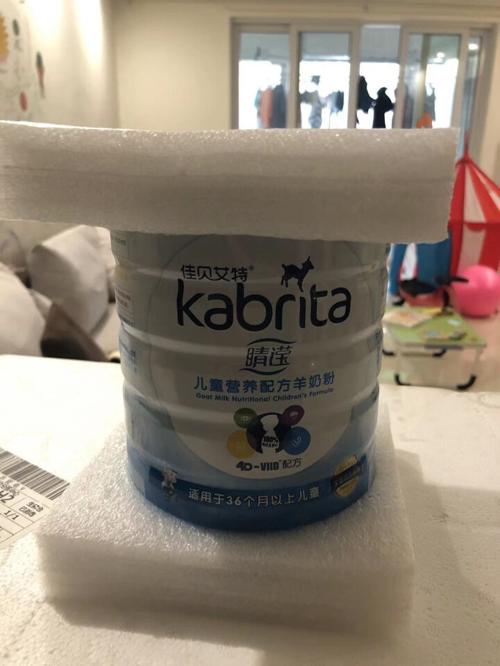 佳贝艾特（Kabrita）睛滢儿童进口羊奶粉 4段3,第2张