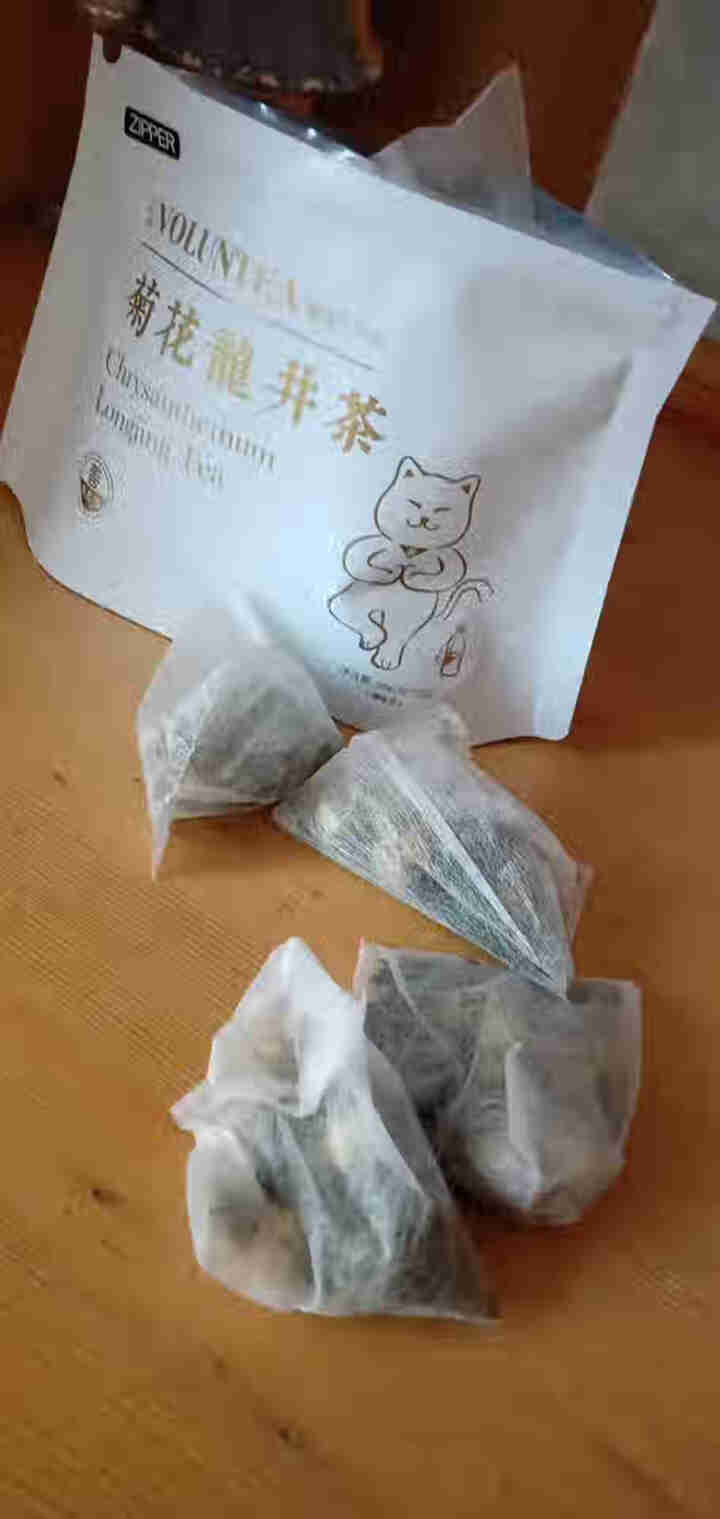 小茶犊 菊花龙井 菊花茶  袋泡茶36g（3gx12泡）怎么样，好用吗，口碑，心得，评价，试用报告,第2张