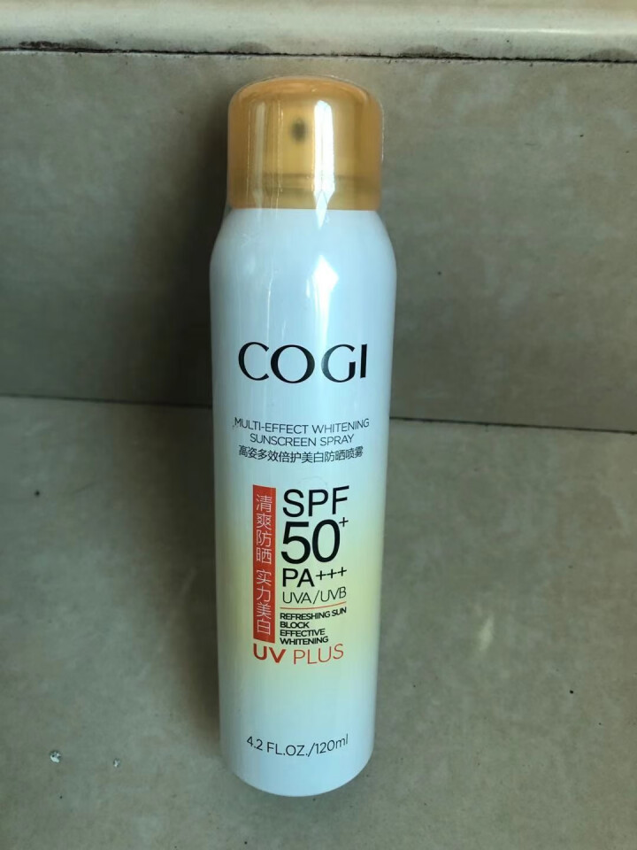 高姿多效倍护美白防晒喷雾SPF50+PA+++120ml脸部脖子美白面部学生防晒女怎么样，好用吗，口碑，心得，评价，试用报告,第2张