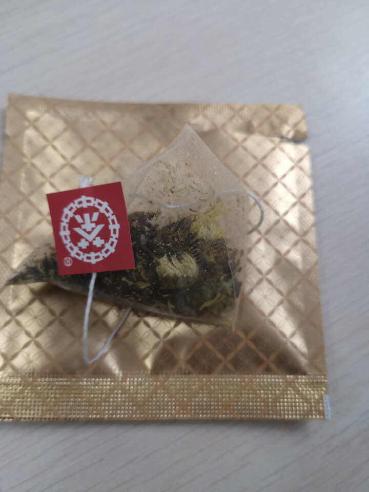 中茶清茶菊花普洱茶 茶叶袋泡花草茶10包一盒25g 菊花普洱试用装(1袋)怎么样，好用吗，口碑，心得，评价，试用报告,第2张