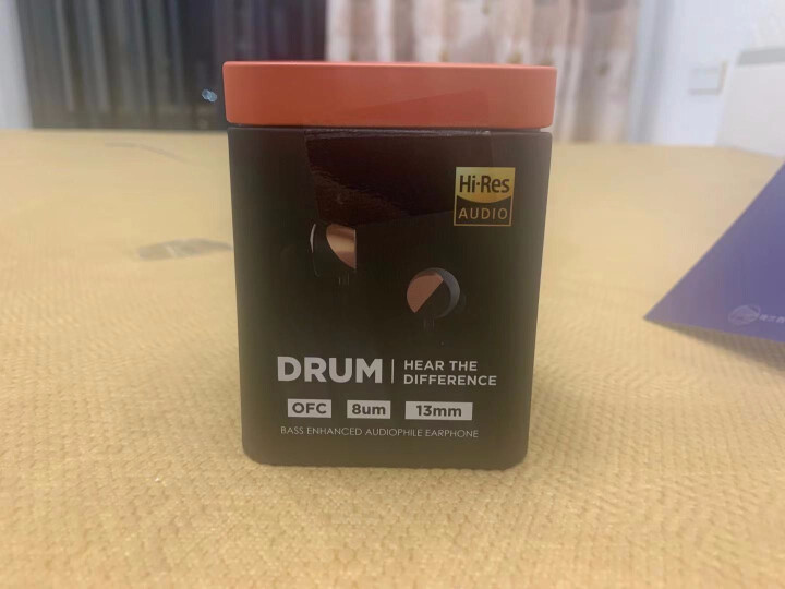 TUNAI Drum重低音HiFi入耳式耳机13mm大驱动单元有线耳塞游戏降噪耳线带麦电脑耳机 活力橙 Drum太鼓入耳式耳机怎么样，好用吗，口碑，心得，评价，,第2张