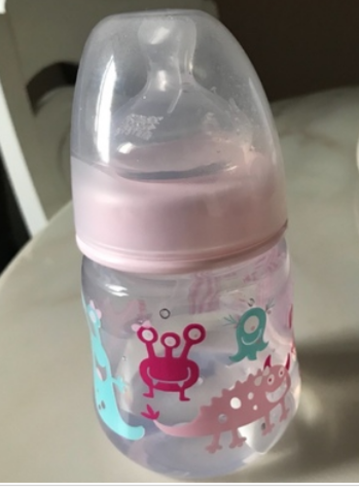 德国进口nip 婴儿宽口径pp奶瓶防胀气宝宝新生儿硅胶仿真母乳奶瓶260ML 260ML蓝色/粉色游乐场 颜色随机发货怎么样，好用吗，口碑，心得，评价，试用报告,第3张