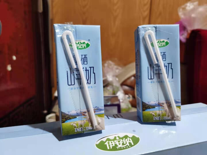 伊安纳优选纯山羊奶250ml*10礼盒装山羊乳成年儿童孕妇成年人富硒早餐奶原生硒易吸收 山羊奶250ml*10盒【一箱装】怎么样，好用吗，口碑，心得，评价，试用,第3张