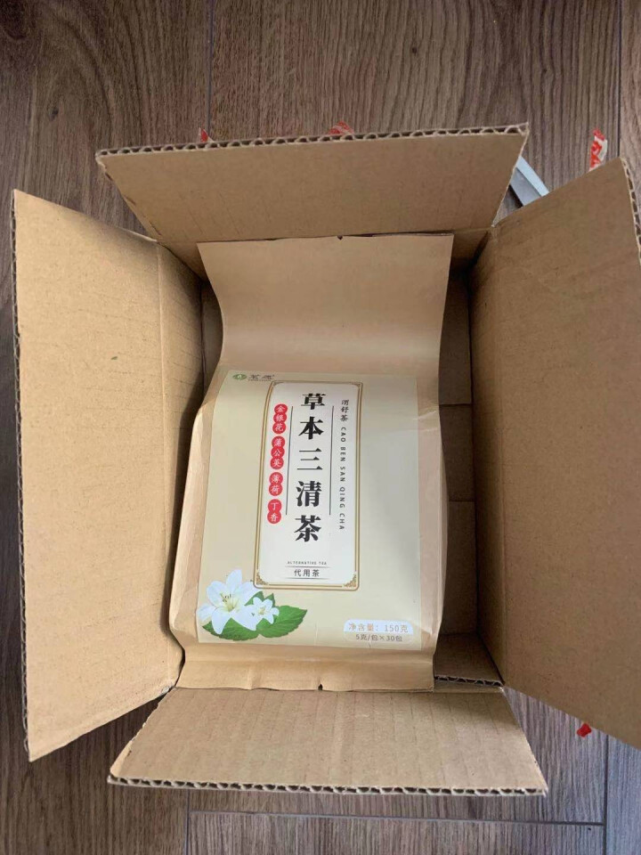 【发3袋共90包】三清茶 清新口气口干口苦金银花山楂蒲公英薄荷桑叶丁香甘草组合花茶袋泡茶包 150克(30包)/袋怎么样，好用吗，口碑，心得，评价，试用报告,第2张