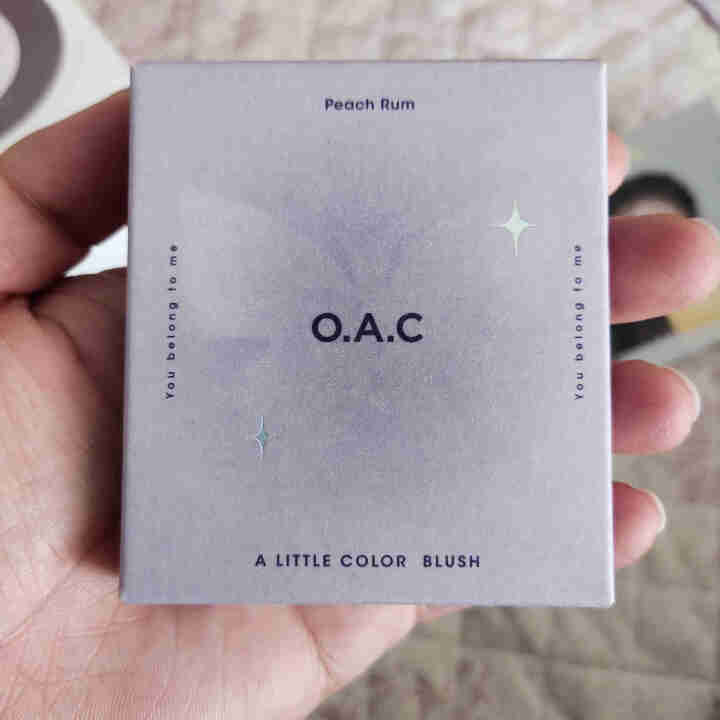 OAC有点色腮红盘 单色自然裸妆国货高光修容一体哑光橘色 01多情杏粉色怎么样，好用吗，口碑，心得，评价，试用报告,第3张