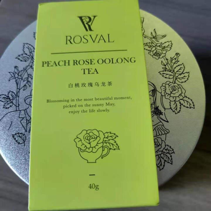 ROSVAL白桃乌龙茶 日本 冷泡茶包 水蜜桃味40克/罐20包 两罐送礼袋怎么样，好用吗，口碑，心得，评价，试用报告,第2张