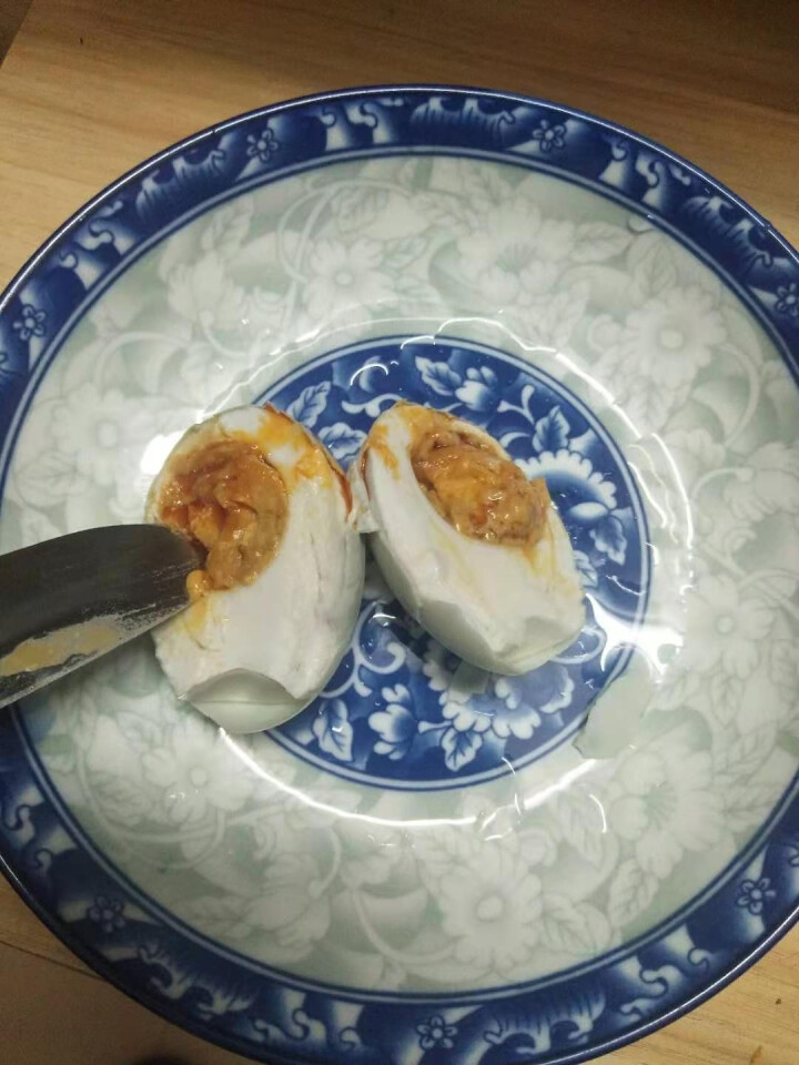 清峥生鲜 高邮咸鸭蛋 流油即食熟低盐咸鸭蛋整箱农家特产55g,第4张