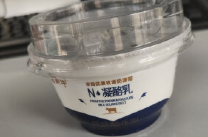 蒙牛凝酪乳140g*6杯/12杯 内蒙古老酸奶i低温酸牛奶 风味发酵乳 蒙牛凝酪乳140g/杯 1杯怎么样，好用吗，口碑，心得，评价，试用报告,第2张