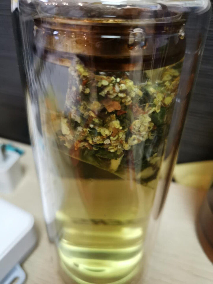 鲜萌花草茶 花茶组合袋泡茶叶茉莉菊花龙井姜丝玫瑰桂圆红枣茶桂花乌龙枸杞苦丁茶等7天组合茶包 7袋/盒 小萌同学—7天组合花茶怎么样，好用吗，口碑，心得，评价，试,第4张