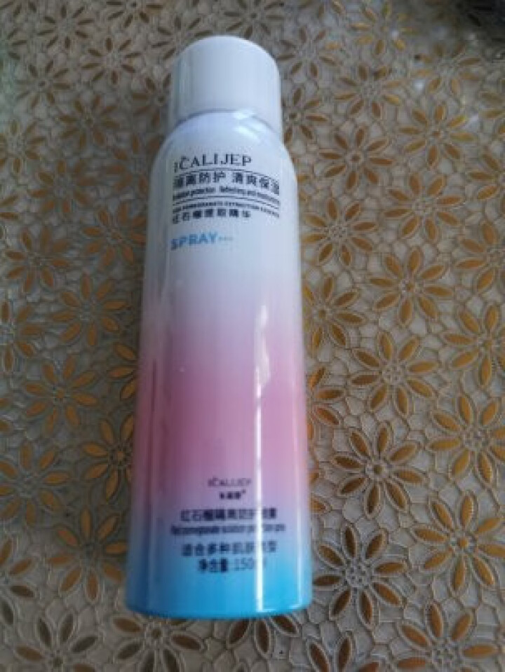 卡莉婕spf30+防晒霜红石榴隔离防护喷雾 防护喷雾150ml怎么样，好用吗，口碑，心得，评价，试用报告,第4张