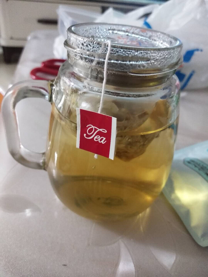 佰草汇桂花雪梨茶菊花茶教师润喉茶清冰糖雪梨茶咽喉护嗓子雾霾茶泡水喝的养生茶组合花草茶10g*8包怎么样，好用吗，口碑，心得，评价，试用报告,第4张