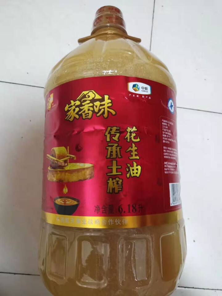 福临门 家香味 传承土榨 压榨一级花生油6.18L 食用油 中粮出品怎么样，好用吗，口碑，心得，评价，试用报告,第3张