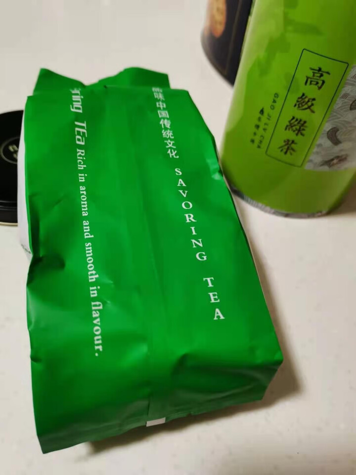 知许茶业 高级绿茶 2021茶叶雨前嫩芽浓香型罐装100g*1怎么样，好用吗，口碑，心得，评价，试用报告,第2张