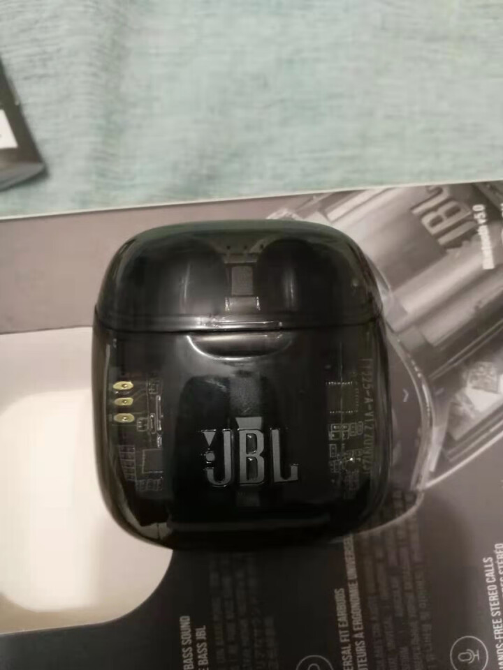 JBL TUNE225TWS Ghost 真无线蓝牙耳机半入耳式骨传导收音运动跑步手机音乐耳机立体声 T225TWS ghost,第3张