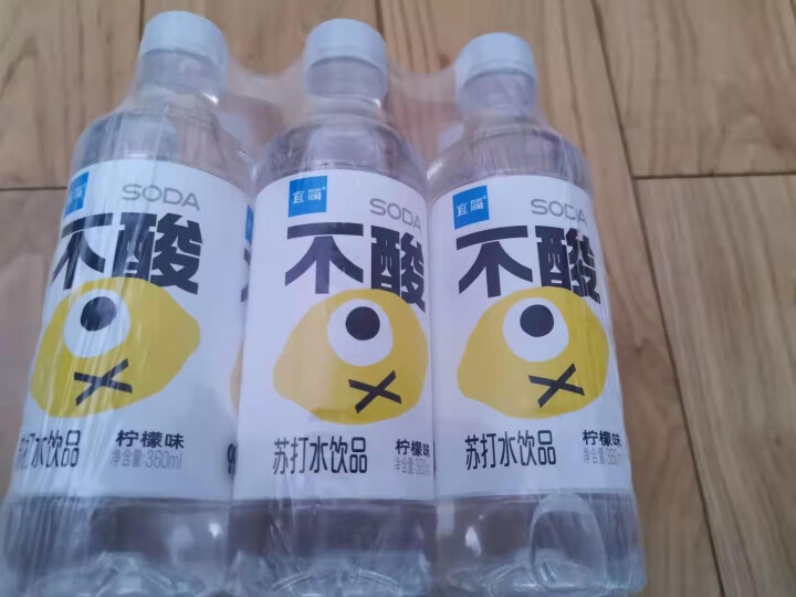 宜简苏打水无汽不酸地中海清香柠檬味量贩装饮品饮料360ml*6瓶 地中海柠檬味 360ml*6瓶怎么样，好用吗，口碑，心得，评价，试用报告,第4张