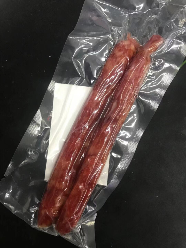 鑫萬盛广式甜咸味腊肠广味腊肠广式香肠烤肠热狗批发咸甜味广东特产农家手工制作 【真空包装】甜咸两条尝鲜装怎么样，好用吗，口碑，心得，评价，试用报告,第2张